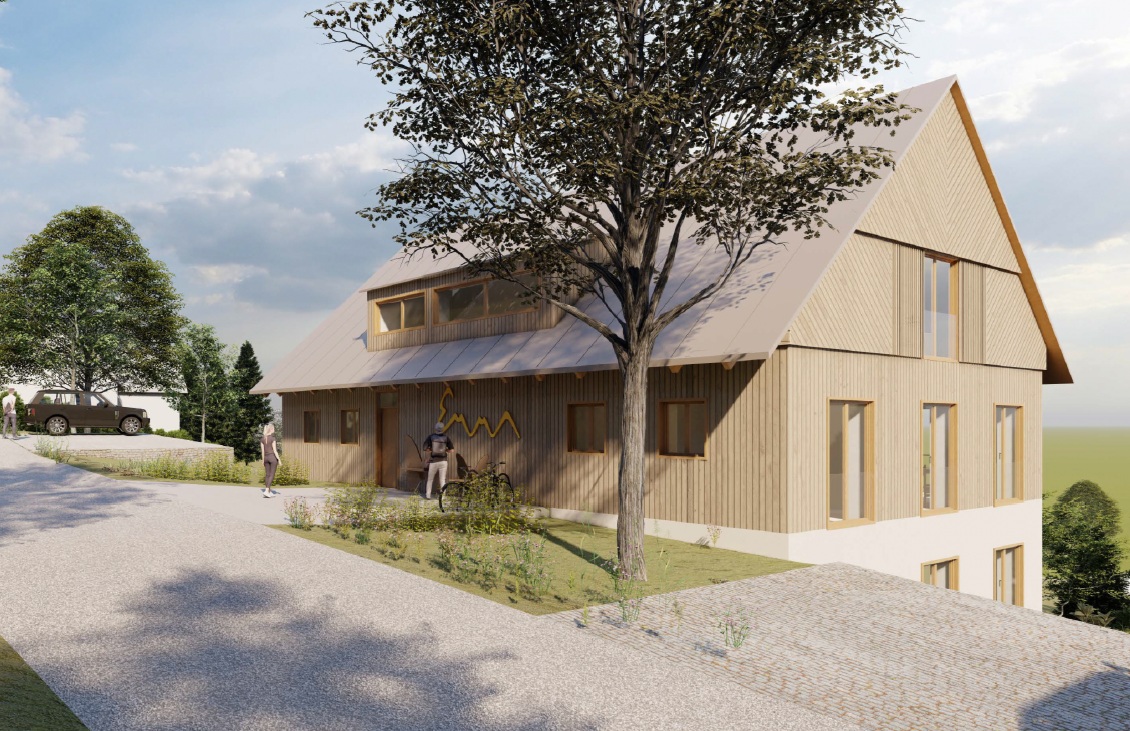 Prodej stavebního pozemku s projektem penzionu „Chalet Emma“ před vydáním stavebního povolení Rokytnice nad Jizerou